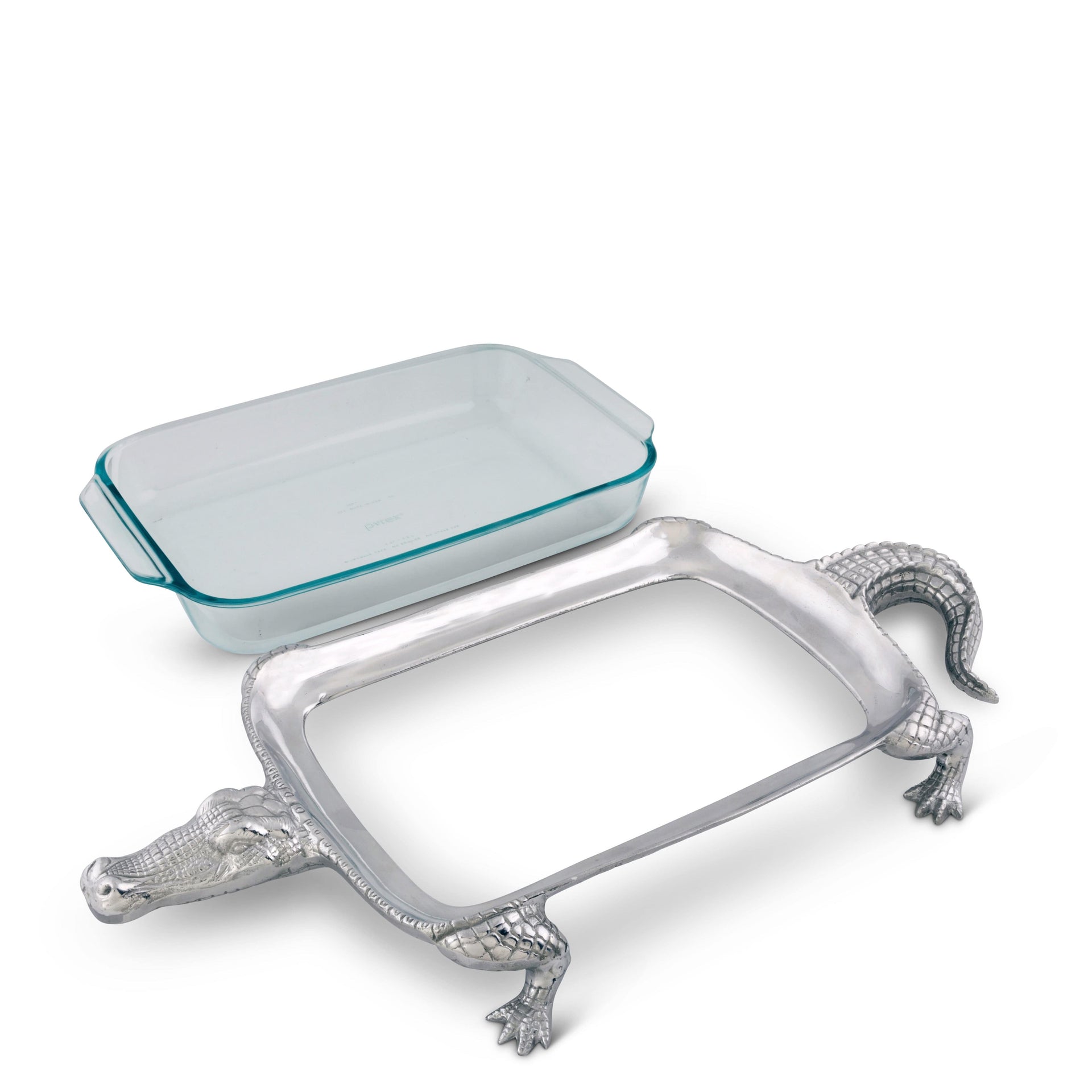 Alligator Pyrex Holder 3qt Arthur Court Designs