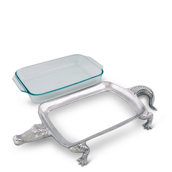 Alligator Pyrex Holder 3qt Arthur Court Designs