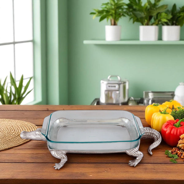 Alligator Pyrex Holder 3qt Arthur Court Designs