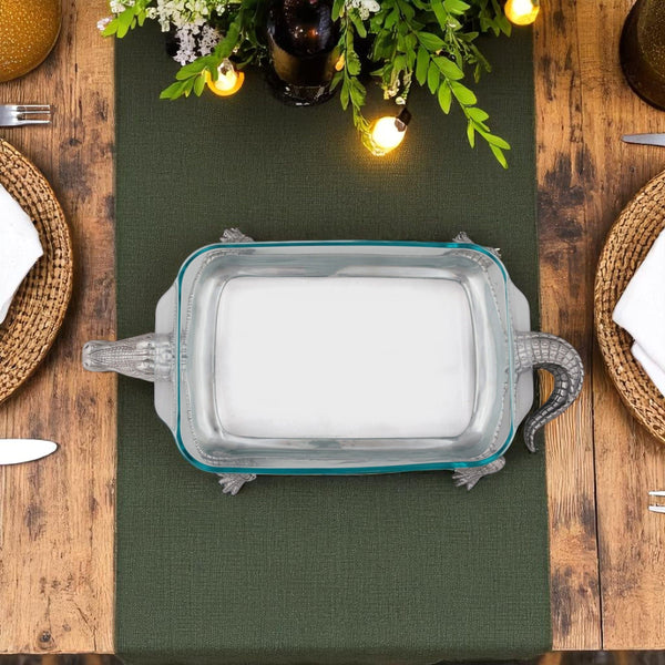 Alligator Pyrex Holder 3qt Arthur Court Designs