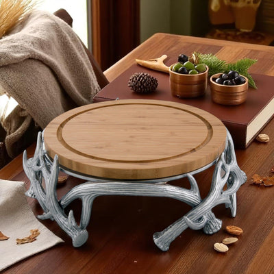 Antler Cheese Pedestal
