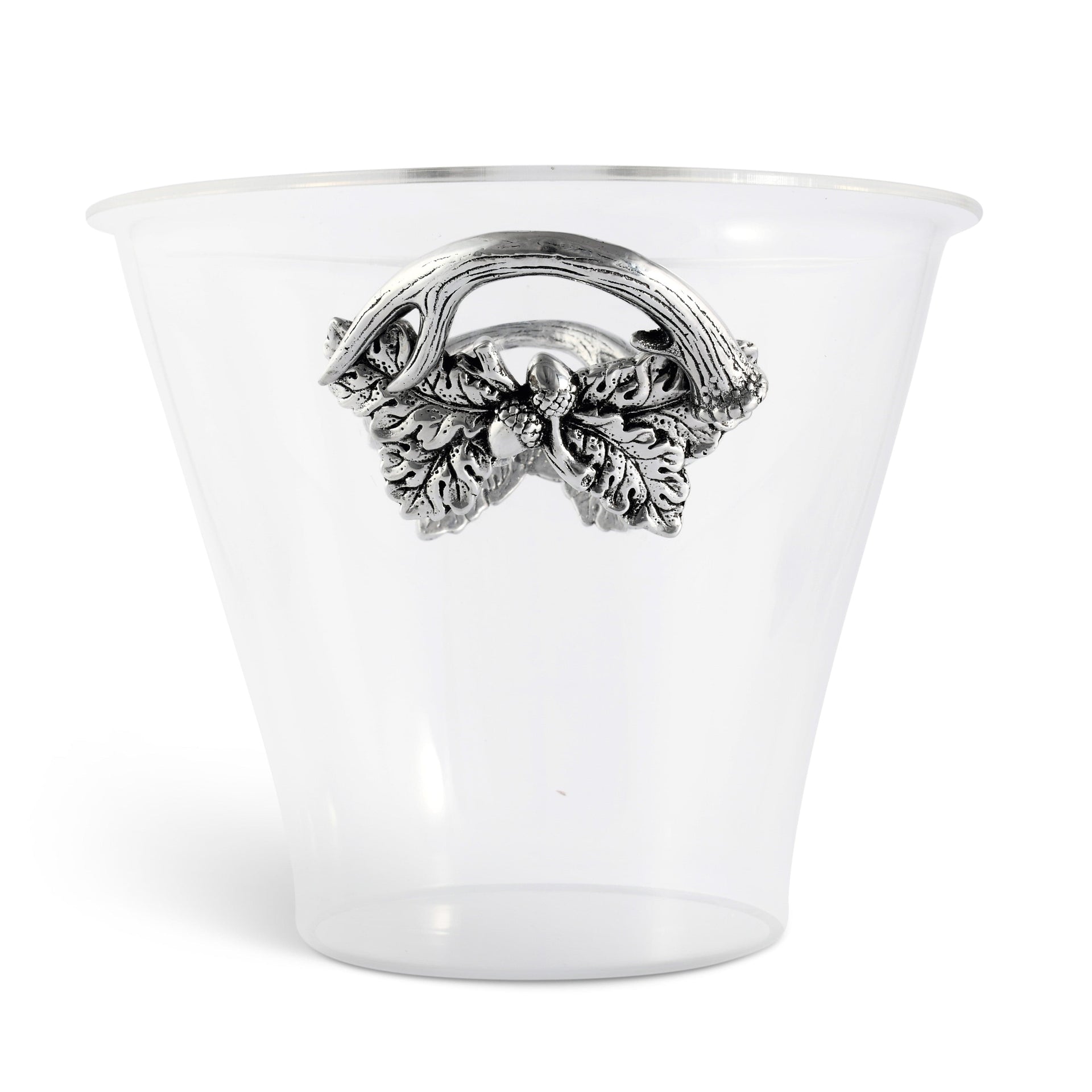 Antler Handle Acrylic Ice Bucket Arthur Court Designs