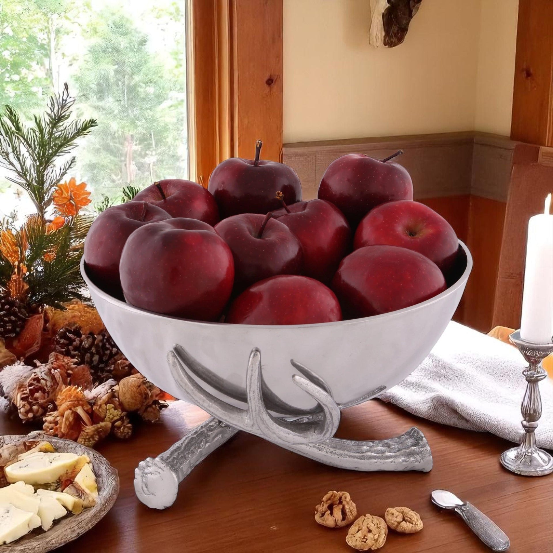 Antler Pedestal Bowl Arthur Court Designs