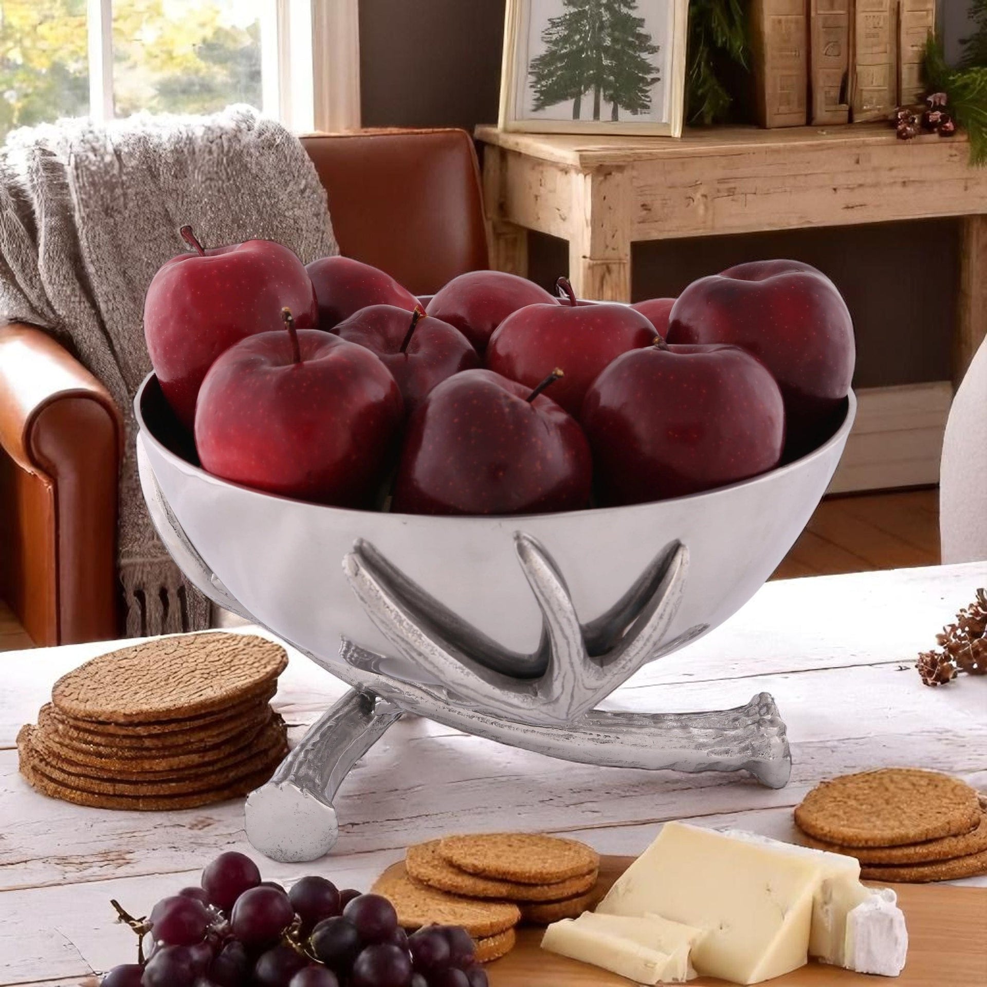 Antler Pedestal Bowl Arthur Court Designs