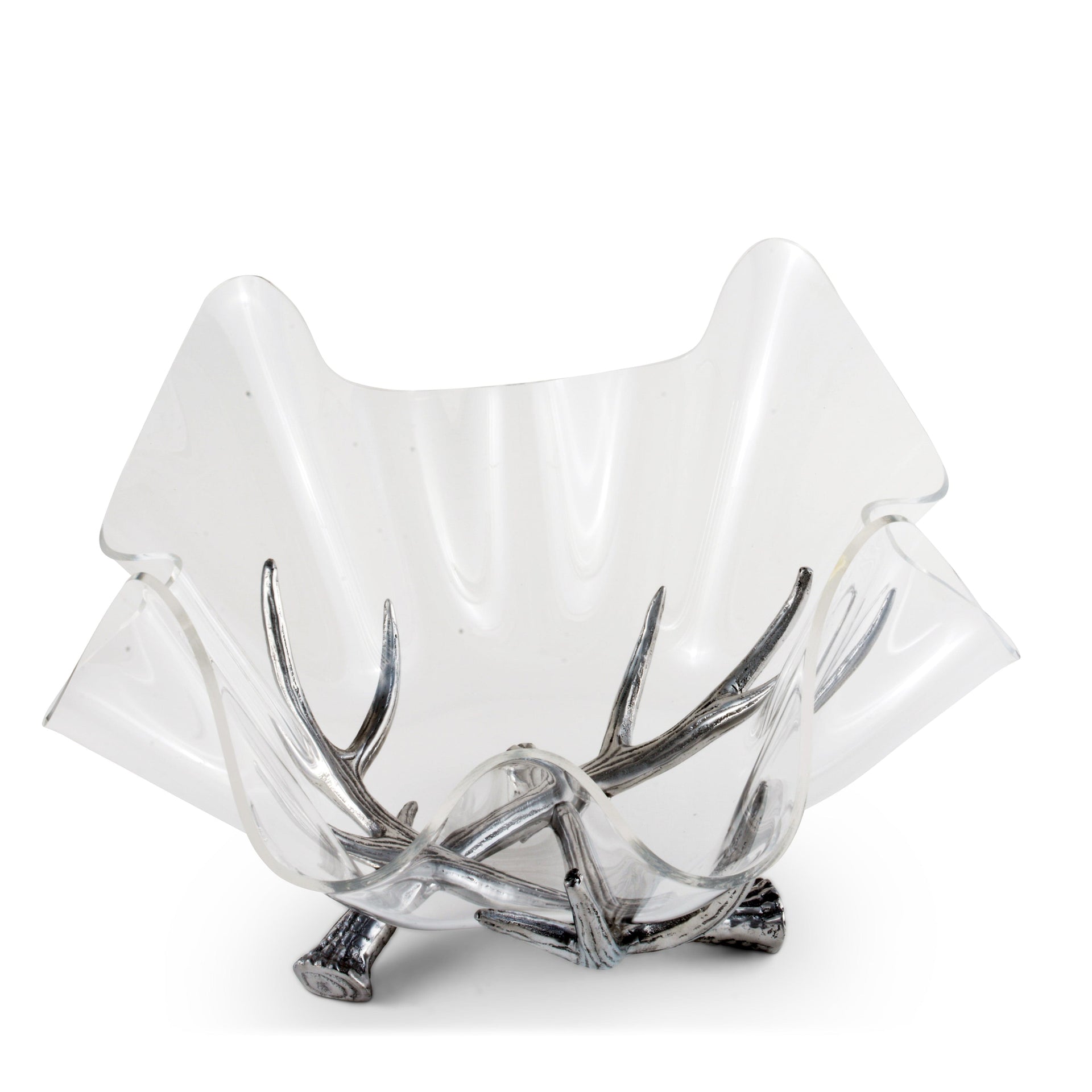 Antler Stand Acrylic Bowl 14