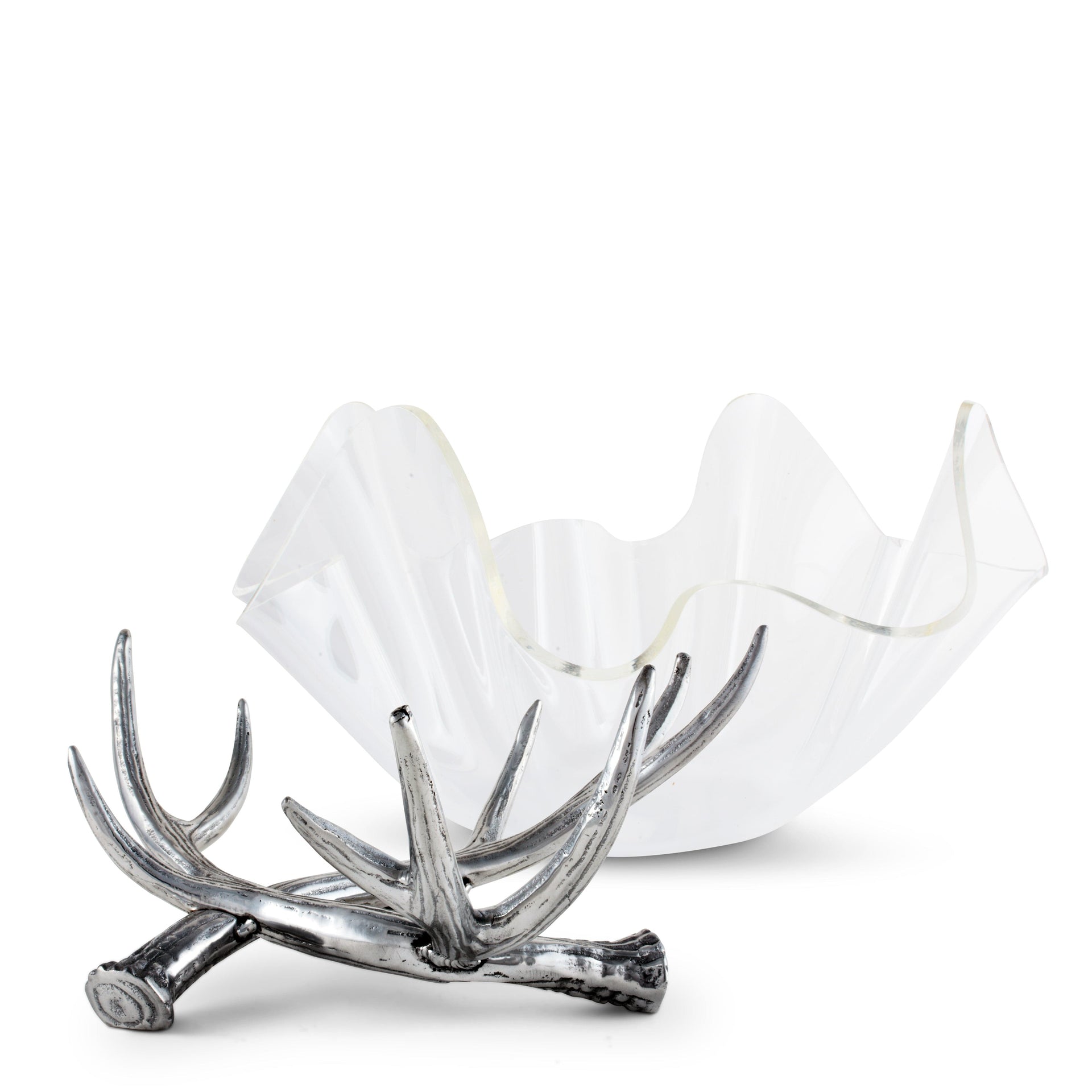 Antler Stand Acrylic Bowl 14