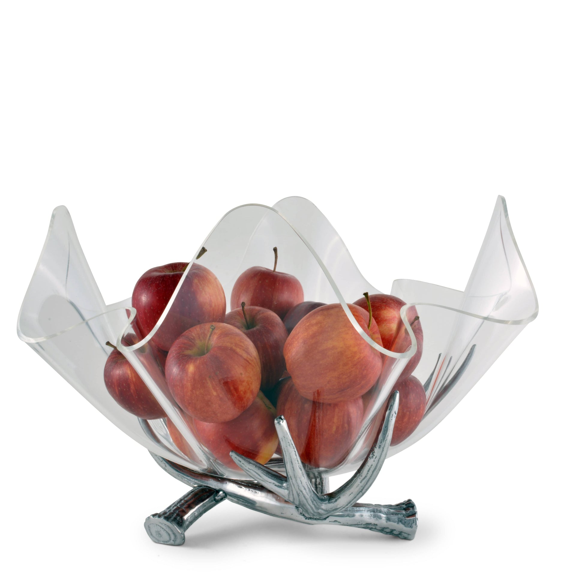 Antler Stand Acrylic Bowl 14 Arthur Court Designs