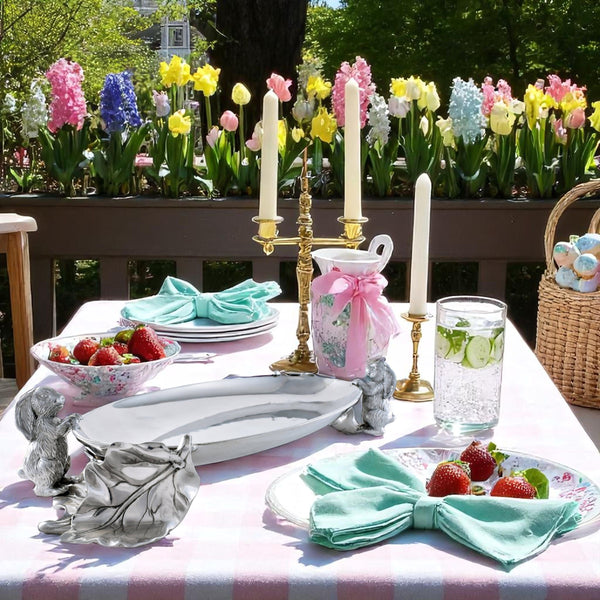 Bunny Centerpiece Tray Arthur Court Designs