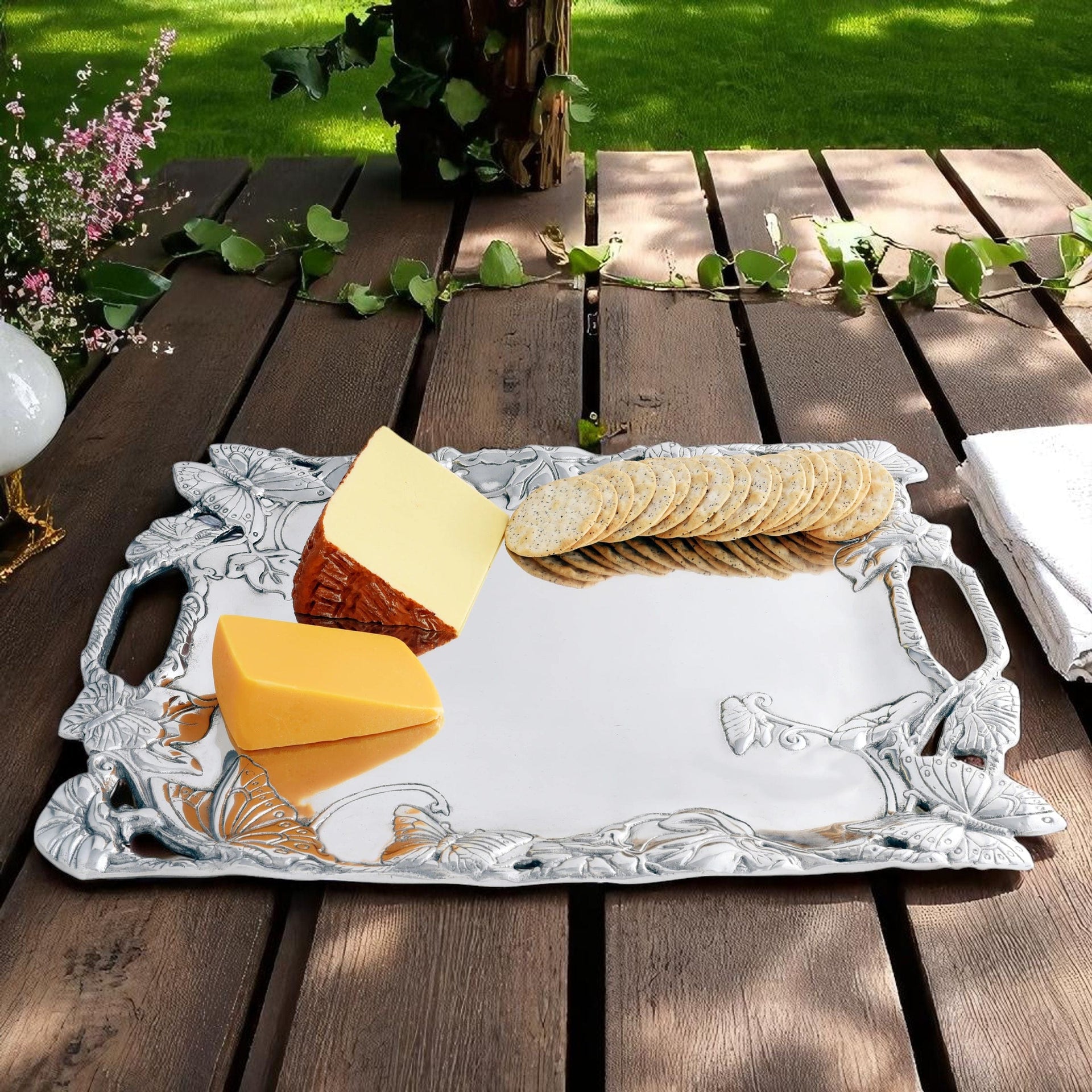 Butterfly Clutch Tray Arthur Court Designs