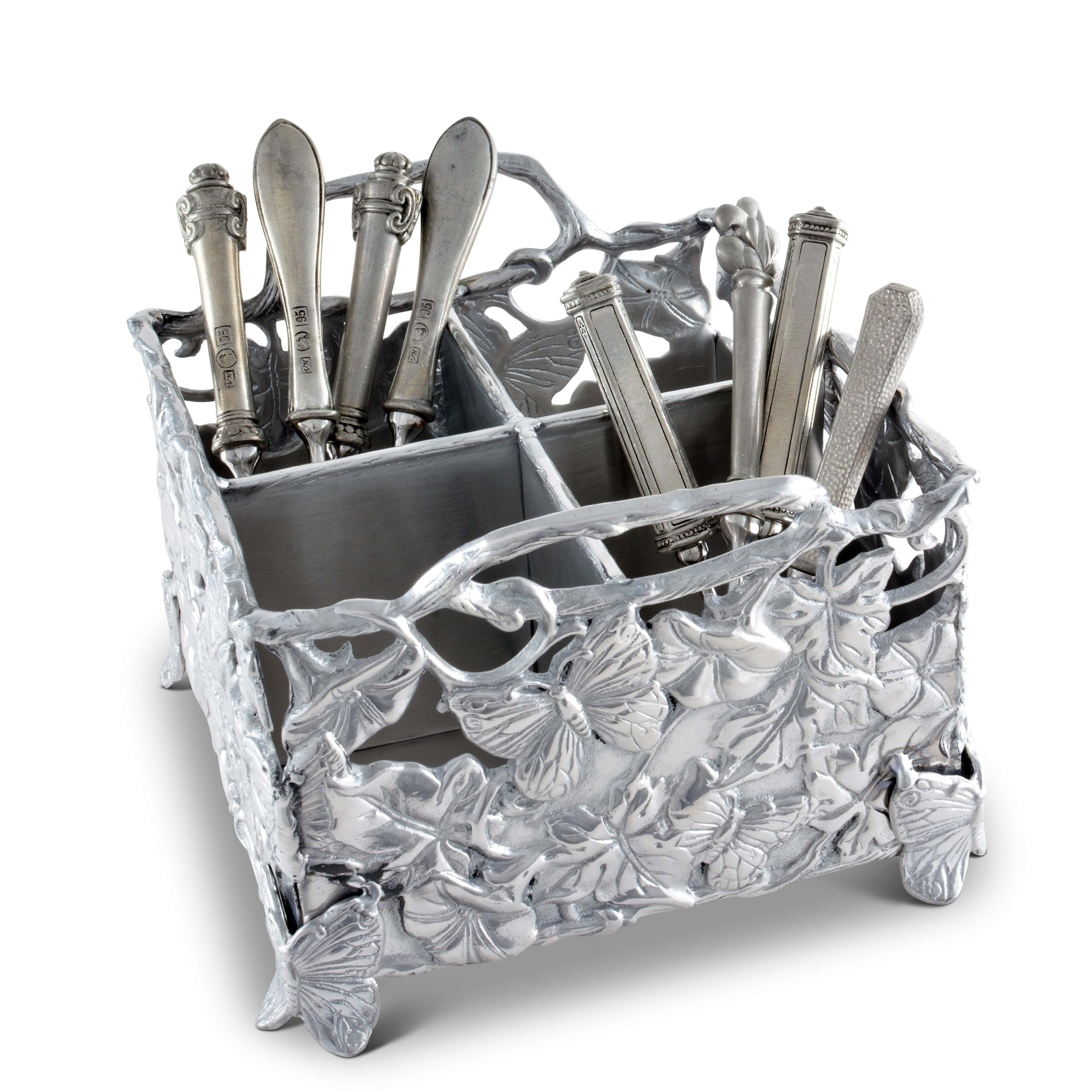 Butterfly Flatware Caddy Arthur Court Designs