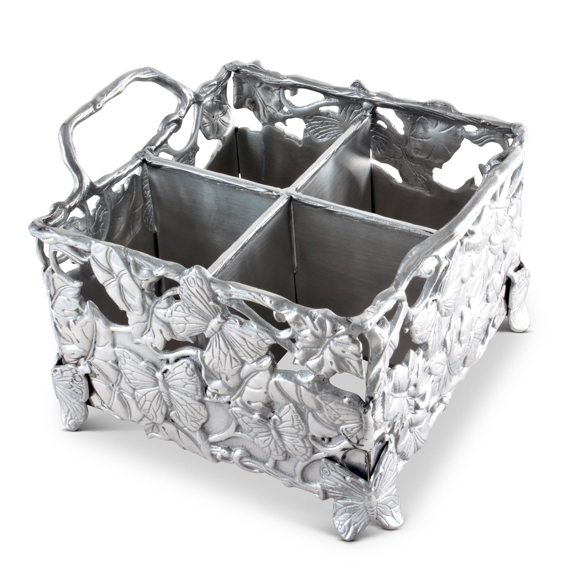 Butterfly Flatware Caddy Arthur Court Designs