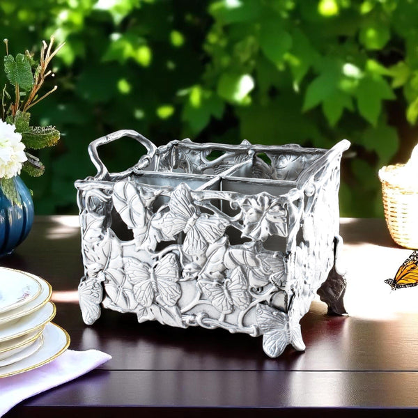 Butterfly Flatware Caddy Arthur Court Designs