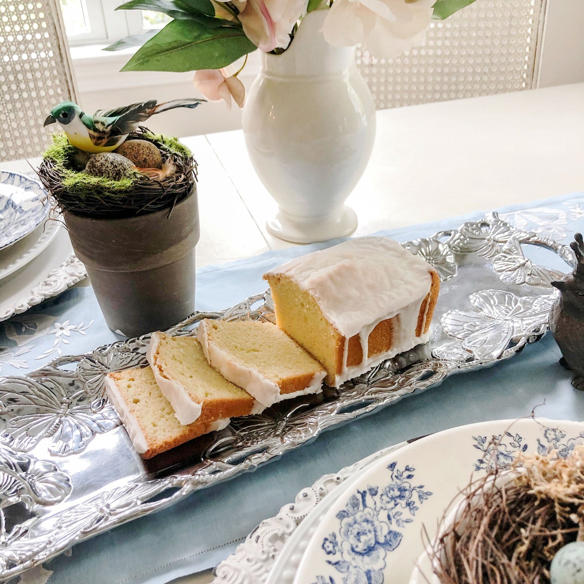 Butterfly - Oblong Tray 18 x 6 by Arthur Court Designs