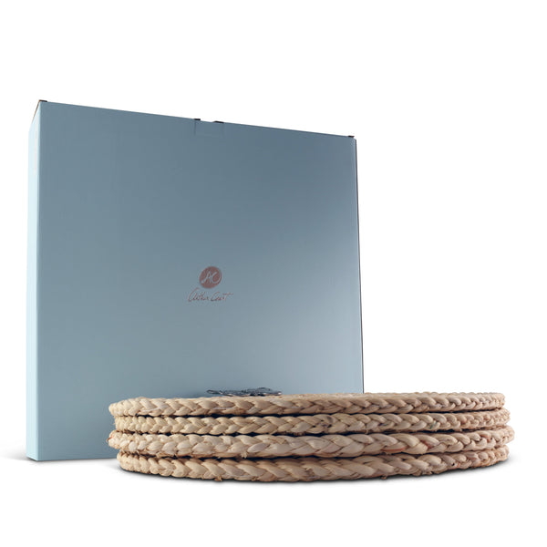 Butterfly Twisted Seagrass Placemats - set of 4 Arthur Court Designs