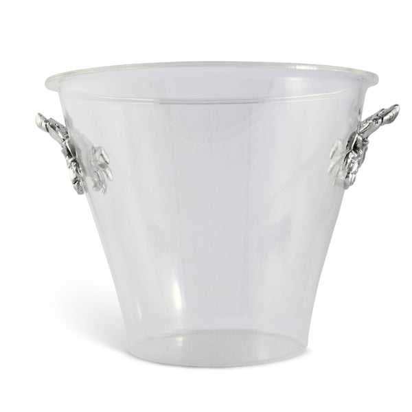 Crab Handle Acrylic Ice Bucket Arthur Court Designs