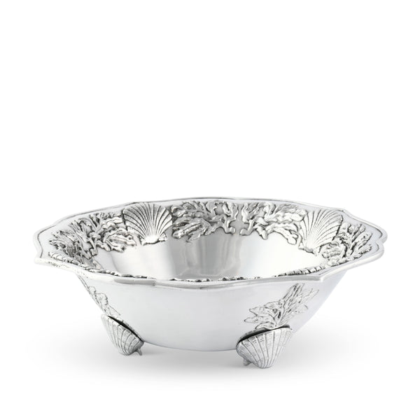 Ocean Kelp and Shells Salad Bowl Arthur Court Designs