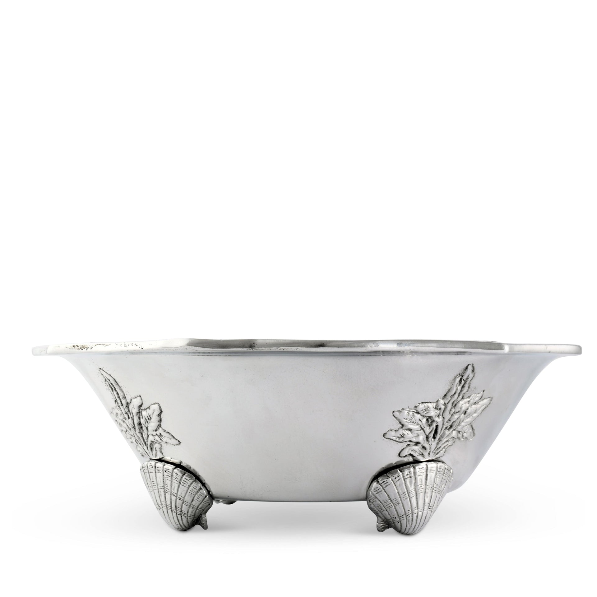 Ocean Kelp and Shells Salad Bowl Arthur Court Designs