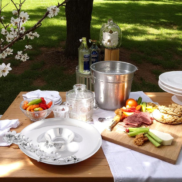 Butterfly and Dogwood Chip and Dip Arthur Court Designs