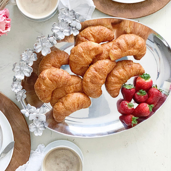 Butterfly Dogwood Platter Arthur Court Designs