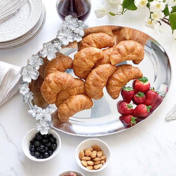 Butterfly Dogwood Platter Arthur Court Designs