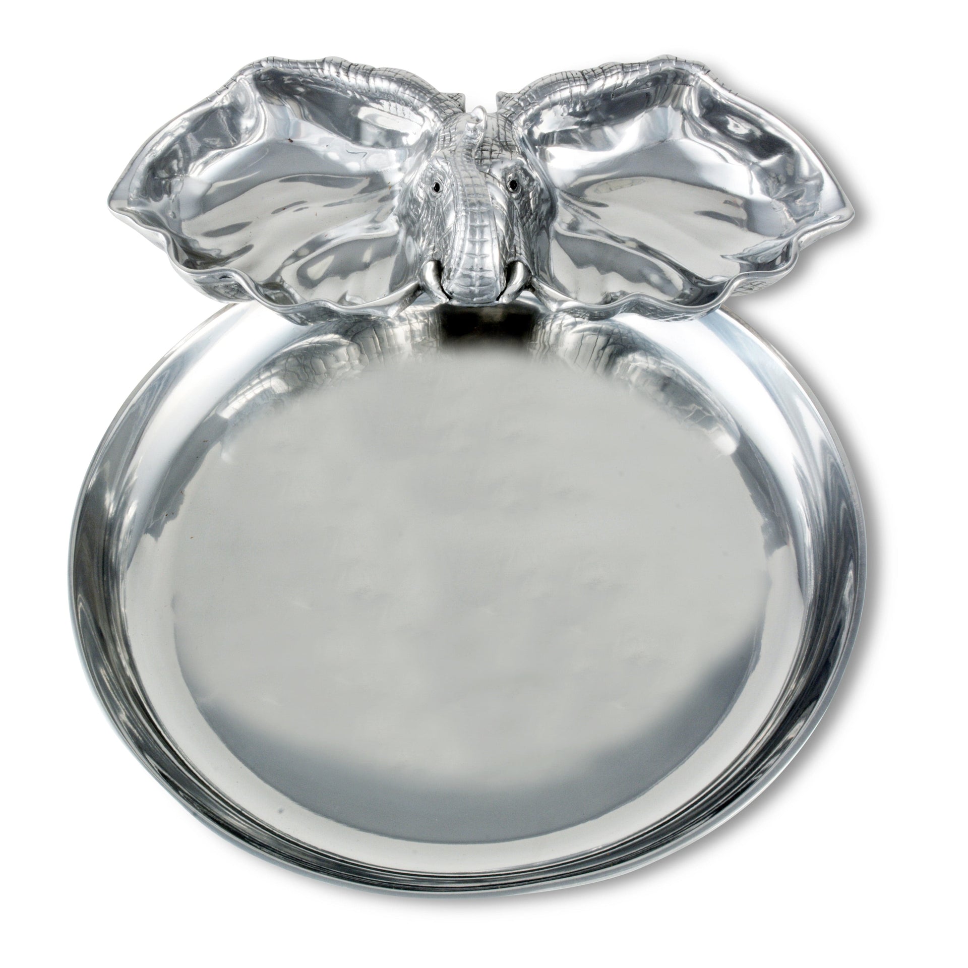 Elephant 14 Round Chip & Dip Arthur Court Designs