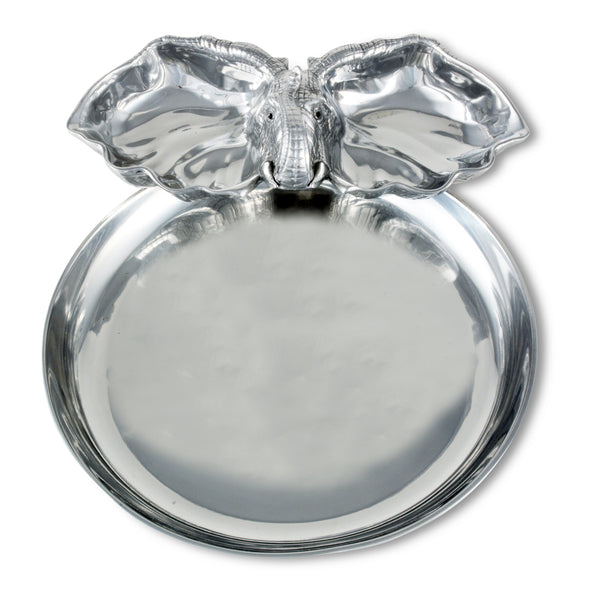 Elephant 14 Round Chip & Dip Arthur Court Designs