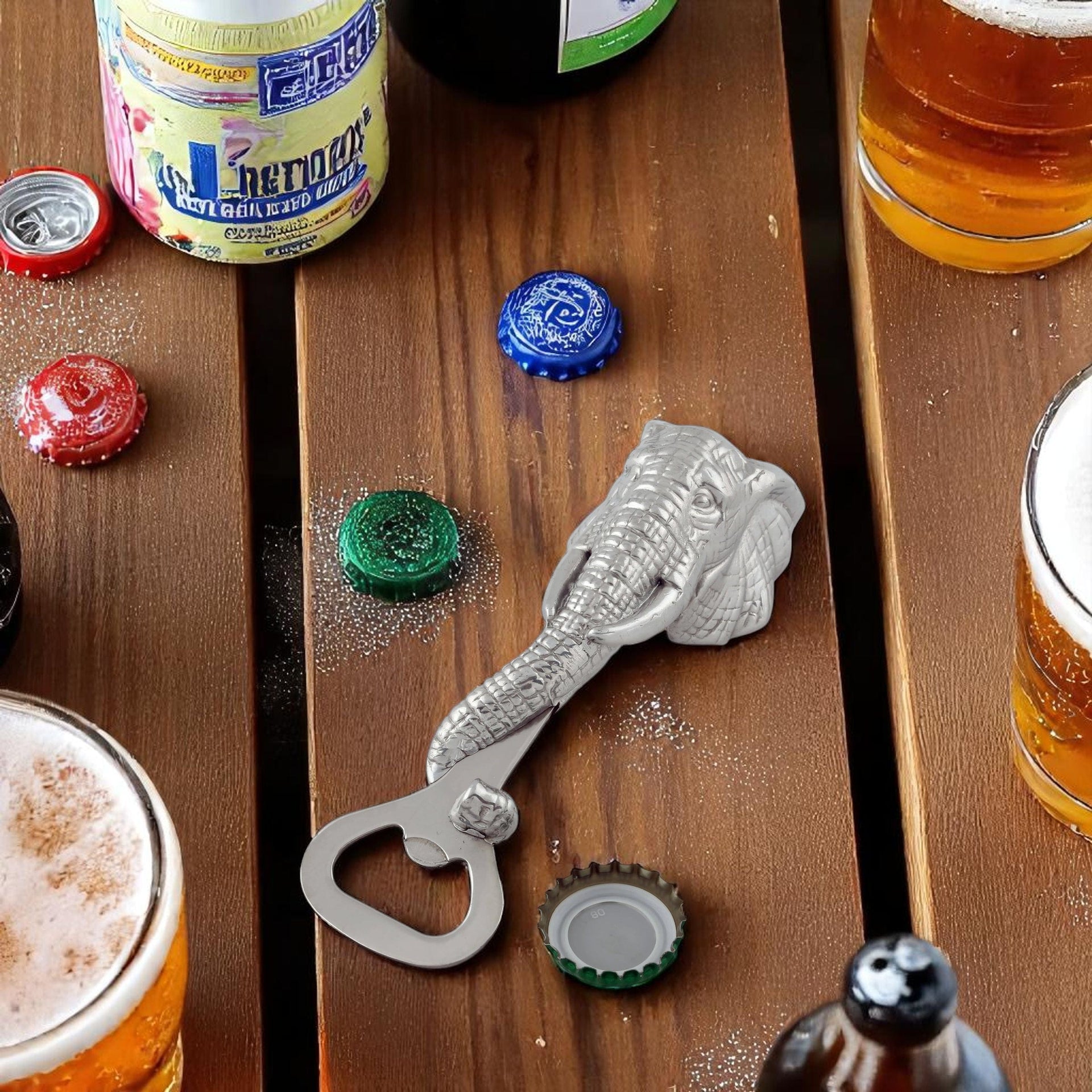 Elephant Bottle Opener Arthur Court Designs