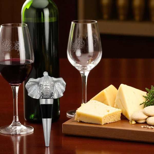 Elephant Bottle Stopper Arthur Court Designs