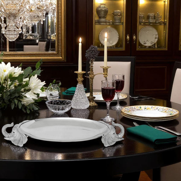 Elephant Centerpiece Tray Arthur Court Designs