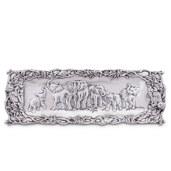 Elephant Oblong Tray Arthur Court Designs