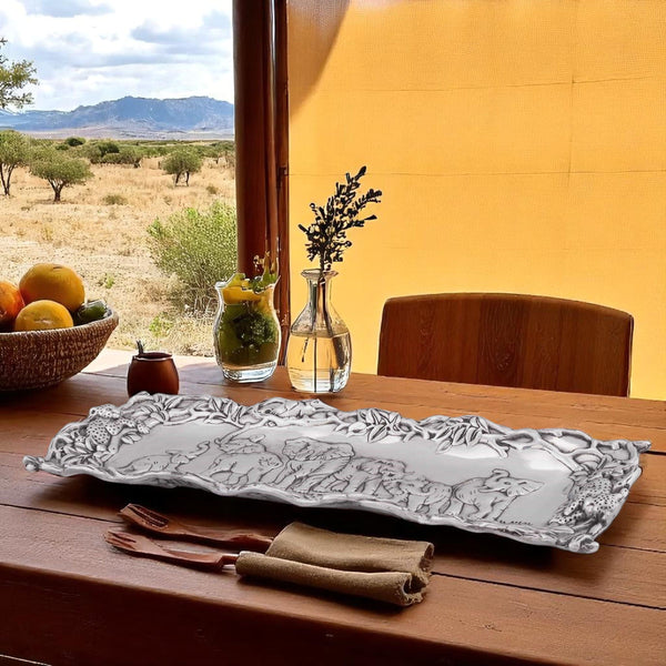 Elephant Oblong Tray Arthur Court Designs