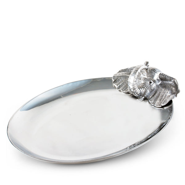 Elephant Oval Platter Arthur Court Designs