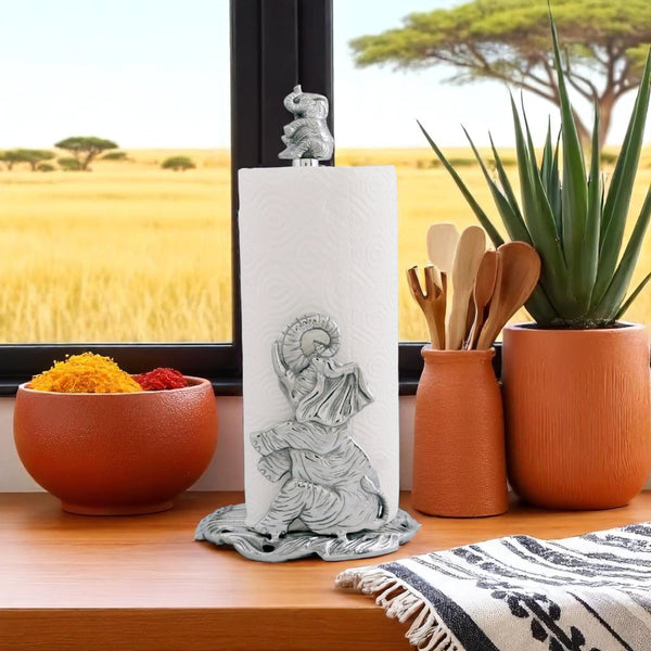 Elephant Paper Towel Holder Arthur Court Designs