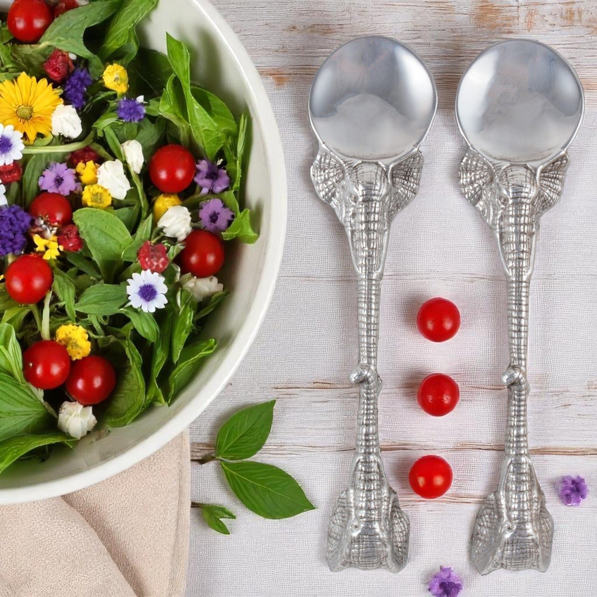 Elephant Serving Set Arthur Court Designs