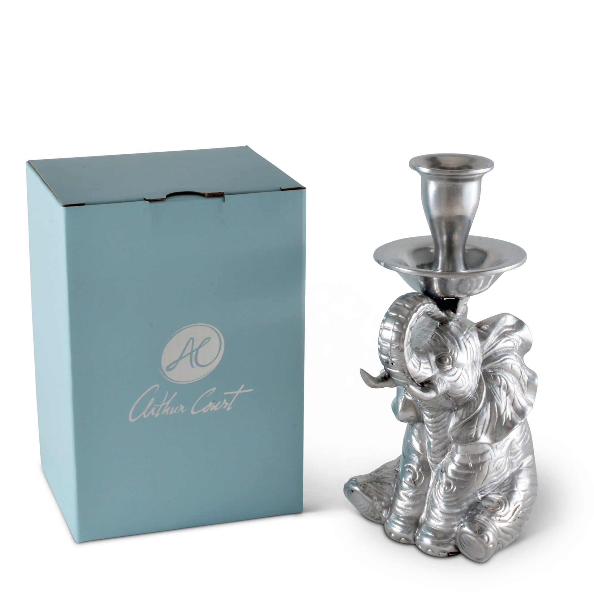 Elephant Taper Candle Holder Arthur Court Designs