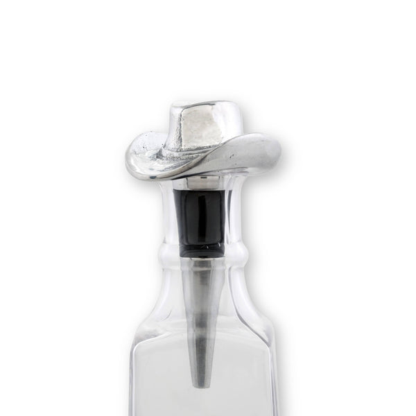 Cowboy Hat Bottle Stopper Arthur Court Designs