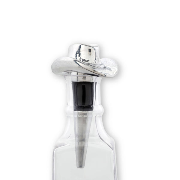 Cowboy Hat Bottle Stopper Arthur Court Designs