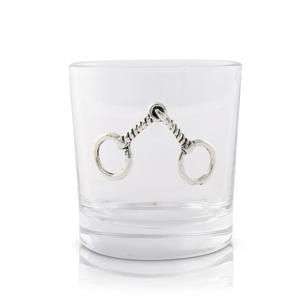 Equestrian Bit Bar Glasses Set of 4 Arthur Court Designs