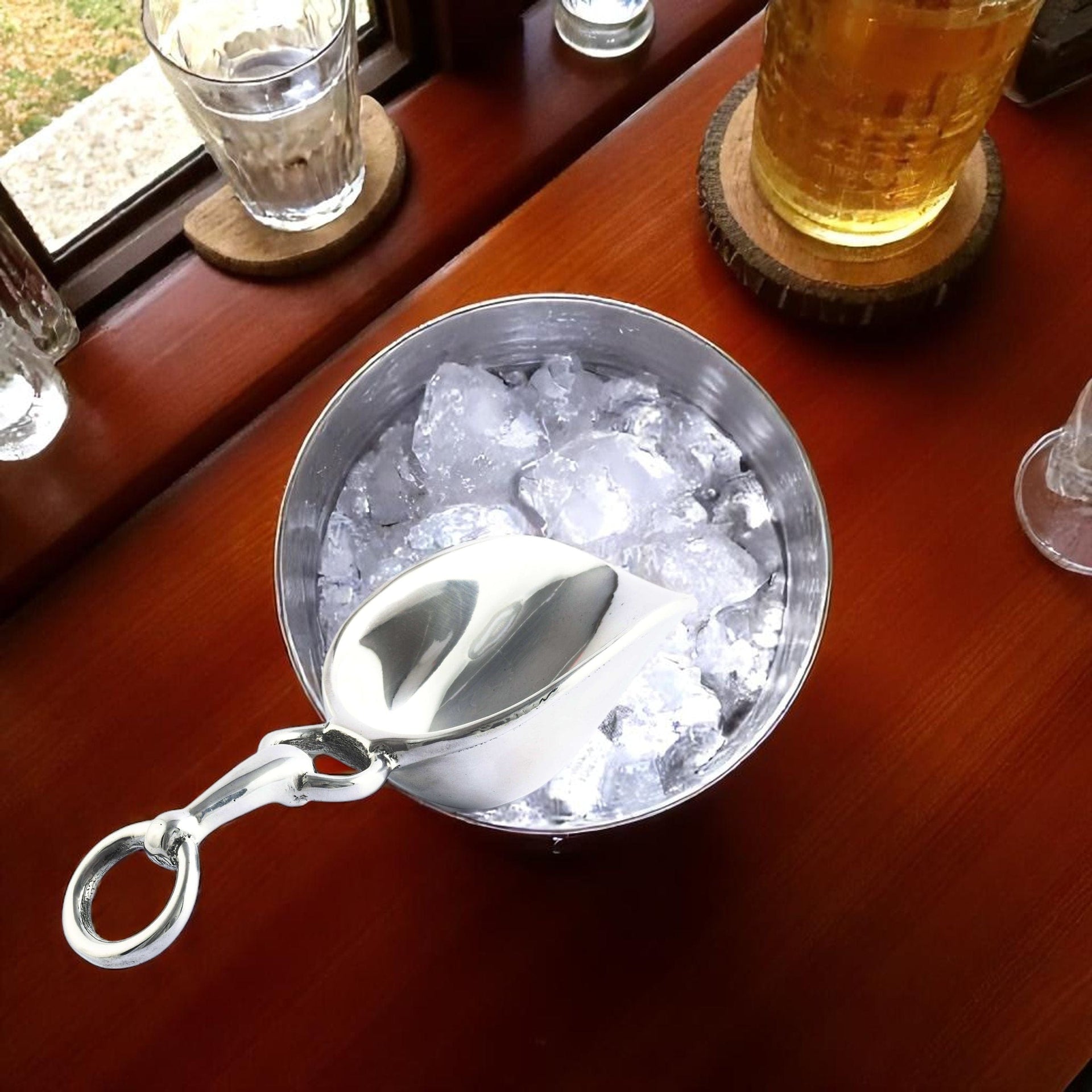 Equestrian Bit Ice Scoop Arthur Court Designs