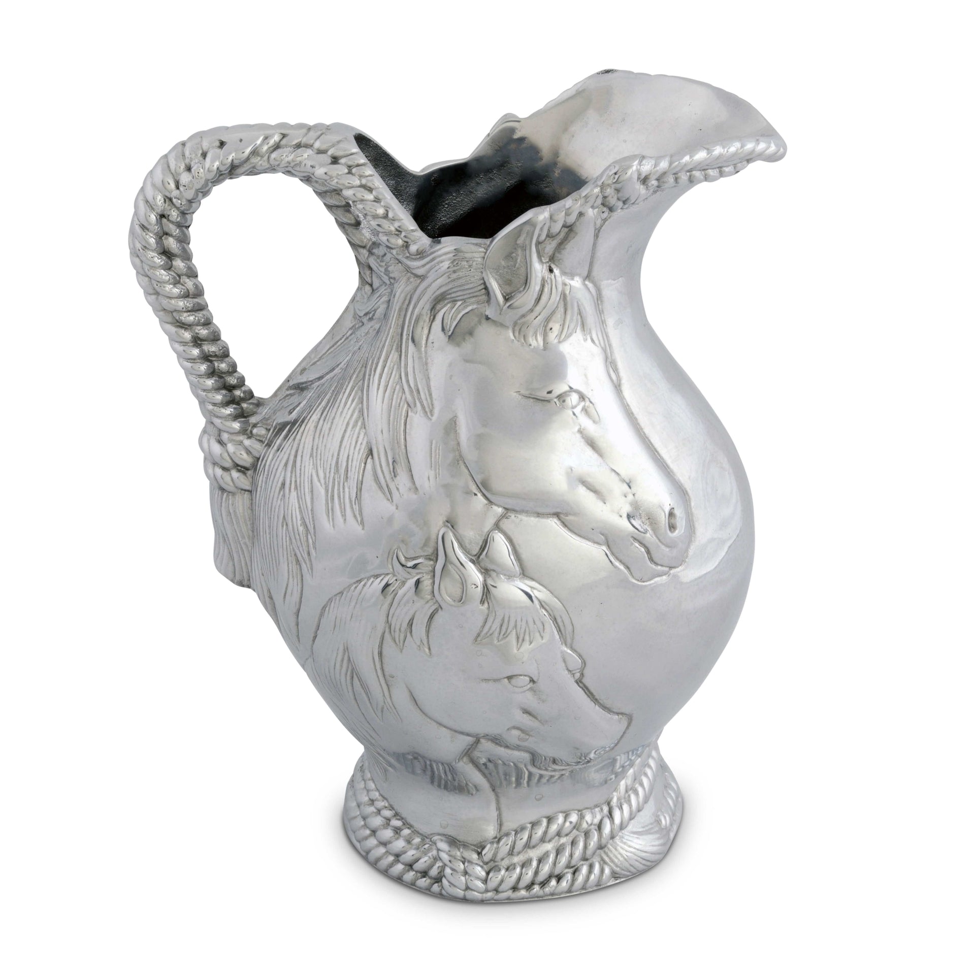 Horse and Rope Pitcher Arthur Court Designs