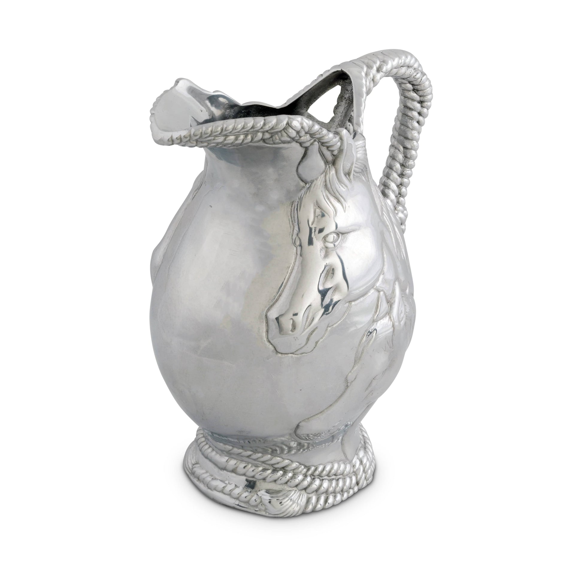 Horse and Rope Pitcher Arthur Court Designs