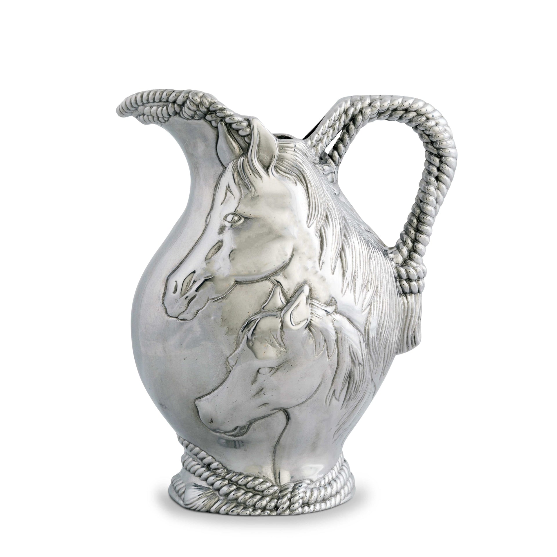Horse and Rope Pitcher Arthur Court Designs