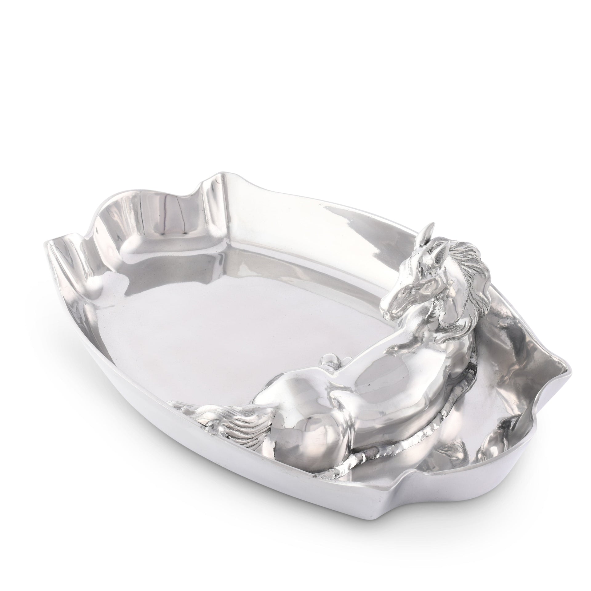 Horse Figural Chip and Dip Arthur Court Designs