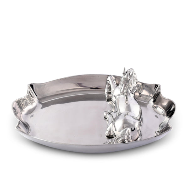 Horse Figural Chip and Dip Arthur Court Designs