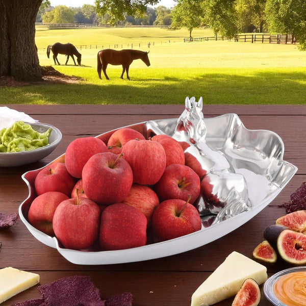 Horse Figural Chip and Dip Arthur Court Designs