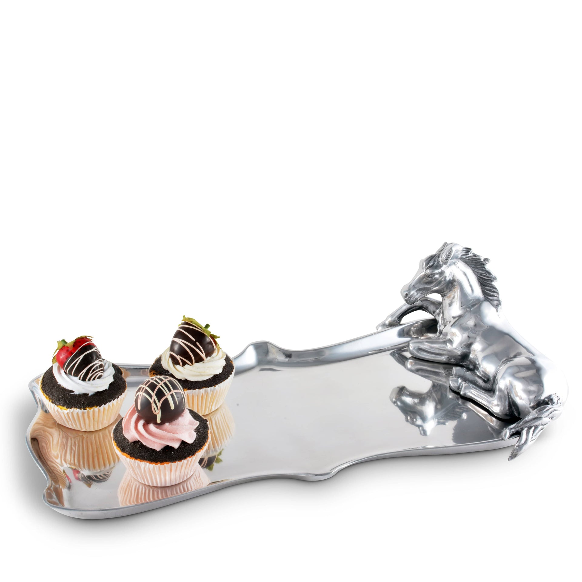 Horse Figural Platter Arthur Court Designs