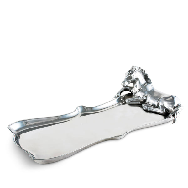 Horse Figural Platter Arthur Court Designs