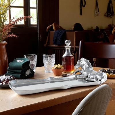 Horse Figural Platter