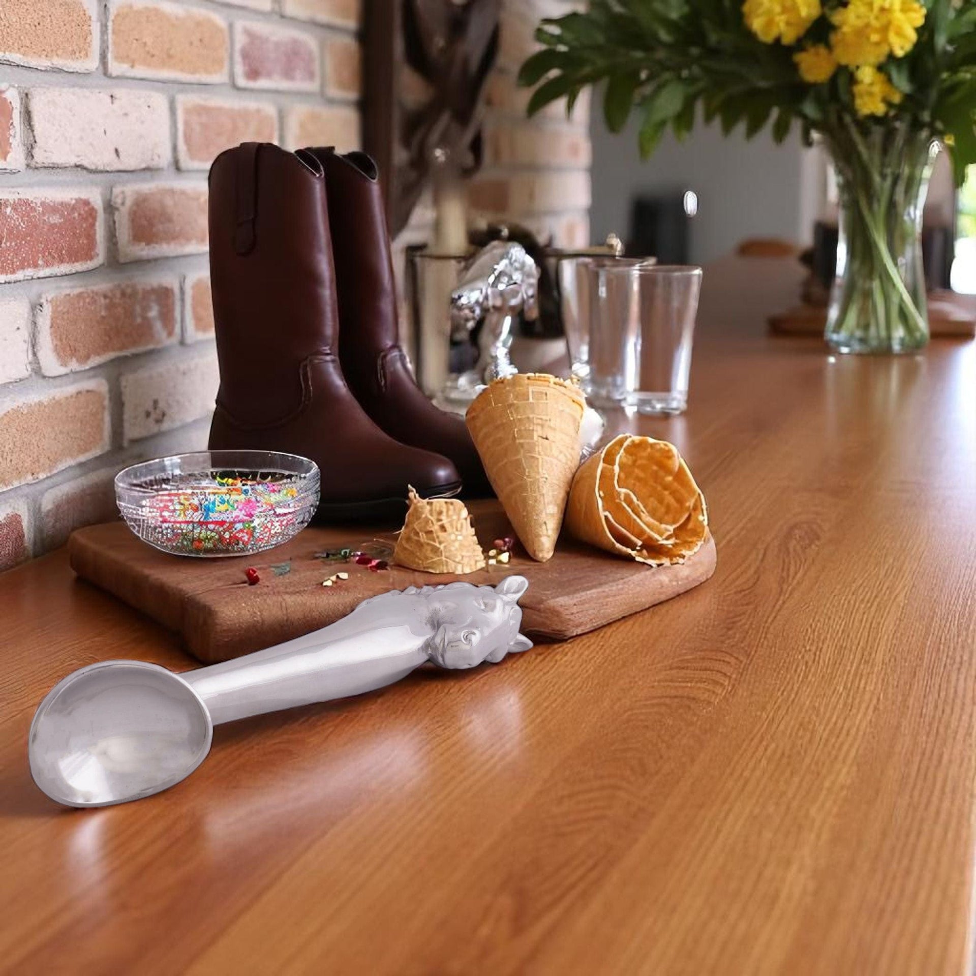 Horse Ice Cream Scoop Arthur Court Designs