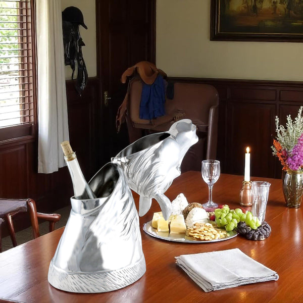 Horse Ice/Wine Buckets Arthur Court Designs